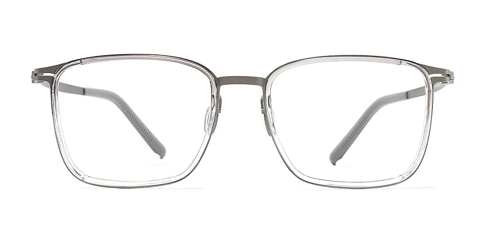 Marin clear grey gun   Plastic  Eyeglasses