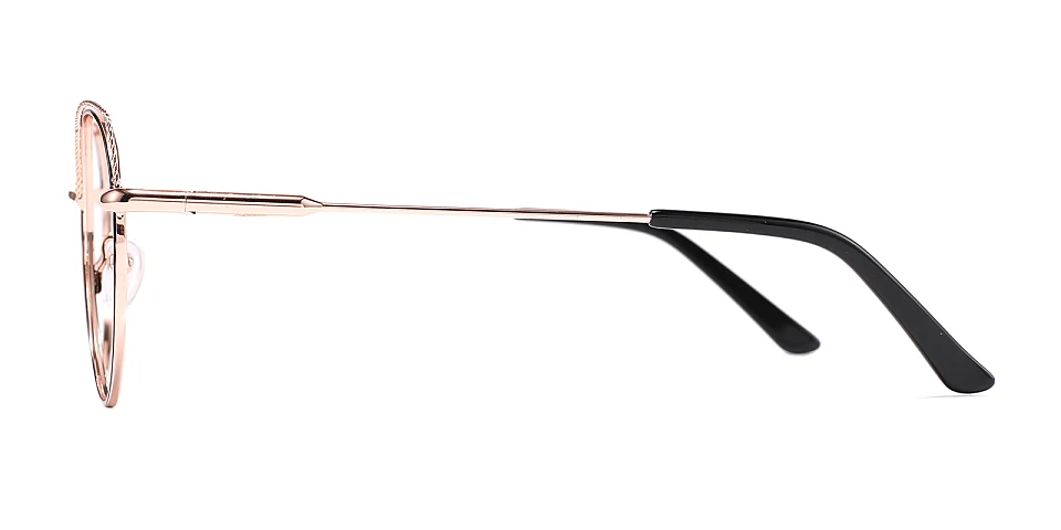 Jelley black rose gold   Metal  Eyeglasses