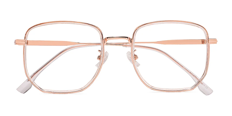 Clady rose gold   Plastic  Eyeglasses