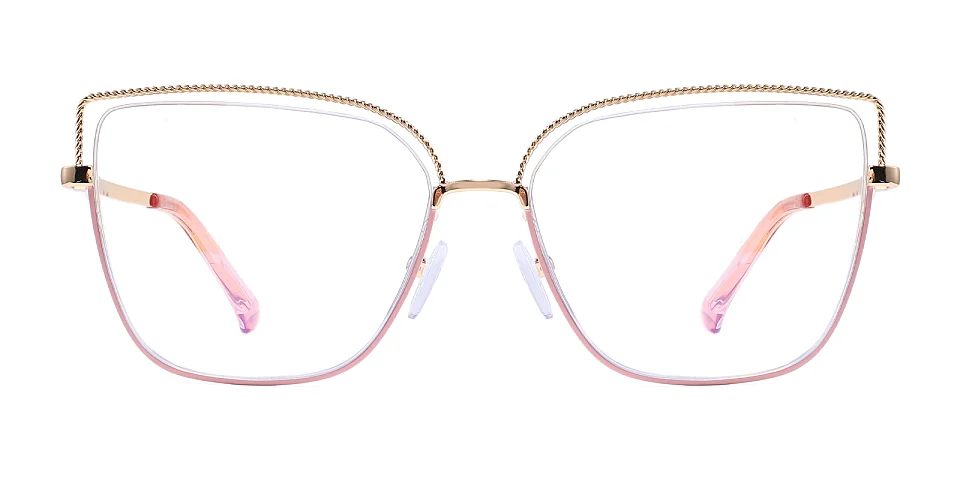 Loes pink gold   Metal  Eyeglasses