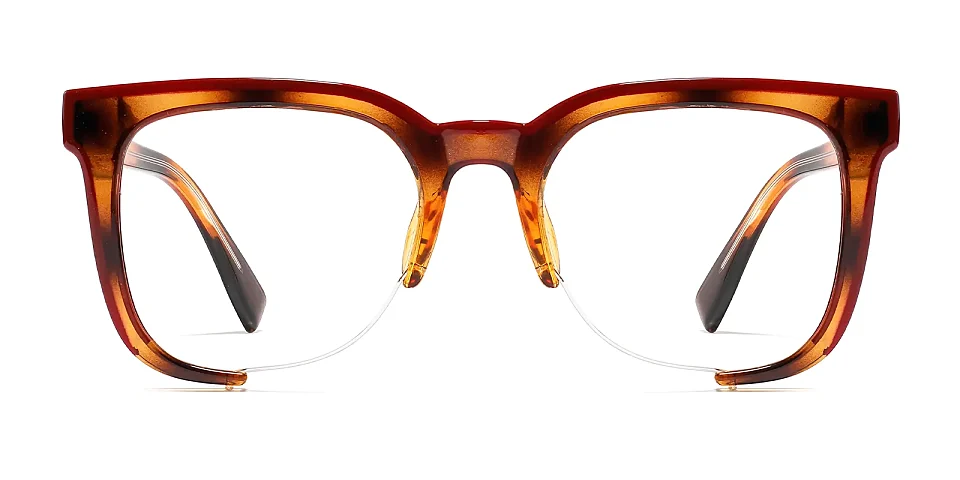 Elora warm tortoise   Plastic  Eyeglasses