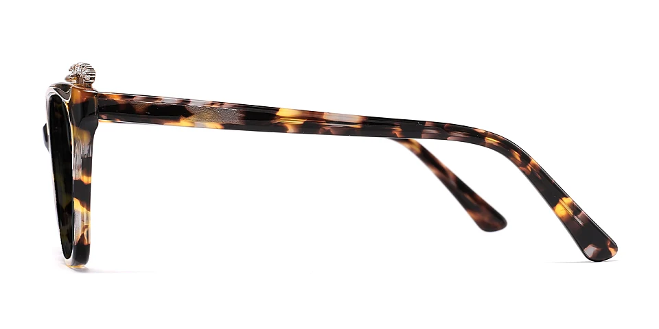 Joleen warm tortoise   Acetate  Sunglasses