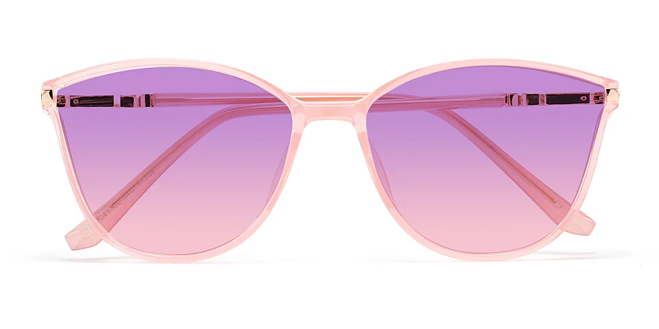 Darleen coral   Plastic  Sunglasses