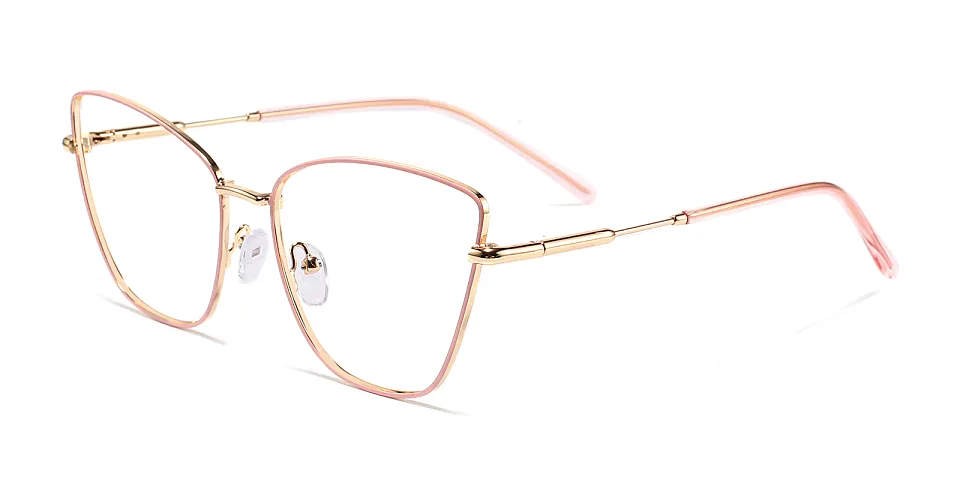 Galilee pink   Metal  Eyeglasses