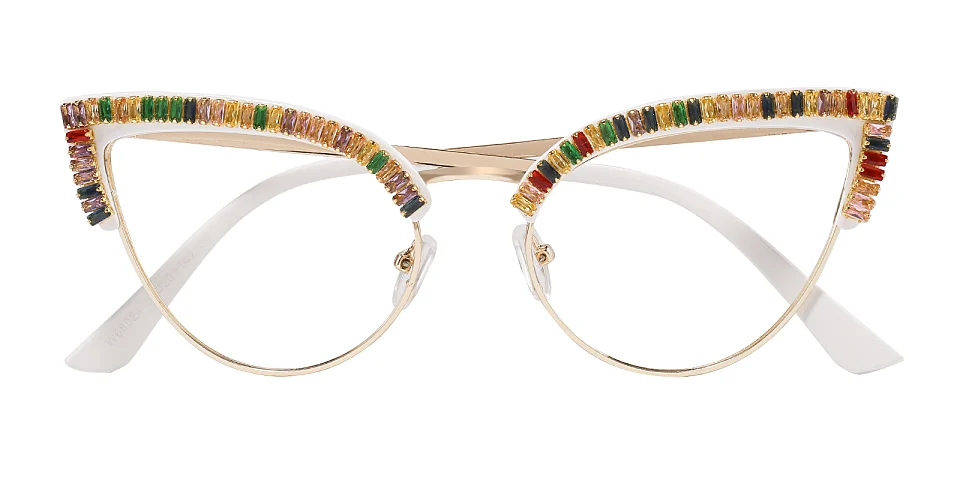 Patty white gold   Metal  Eyeglasses