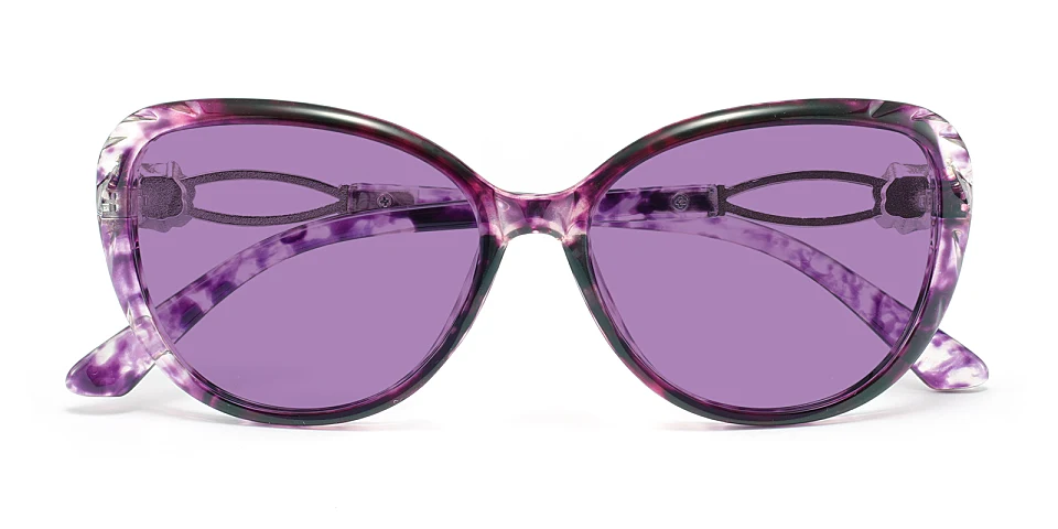 Kelley purple tortoise   Plastic  Sunglasses