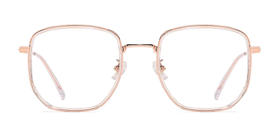 Clady rose gold   Plastic  Eyeglasses