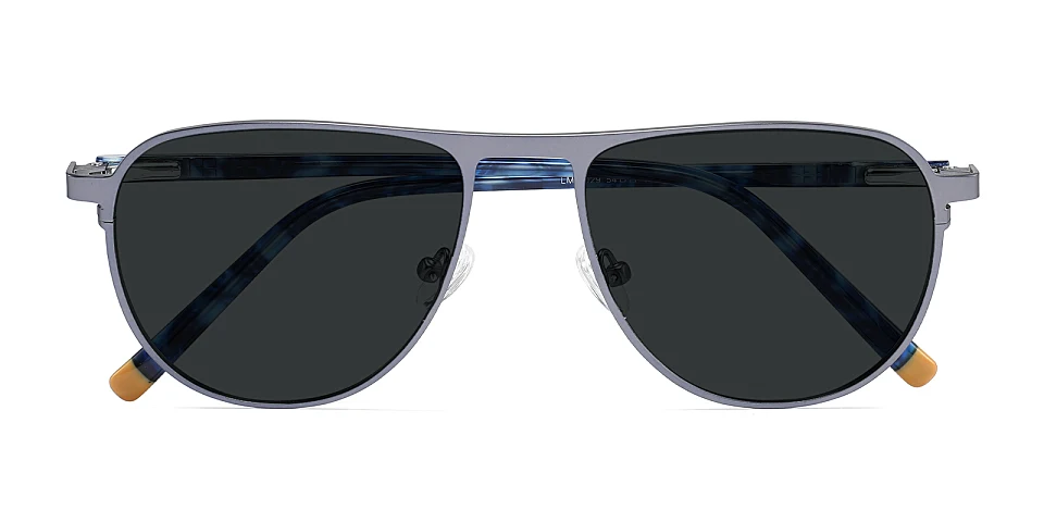 Hamid blue   Metal  Sunglasses