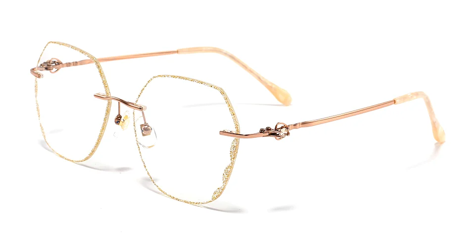 Liiam rose gold gold   Titanium  Eyeglasses