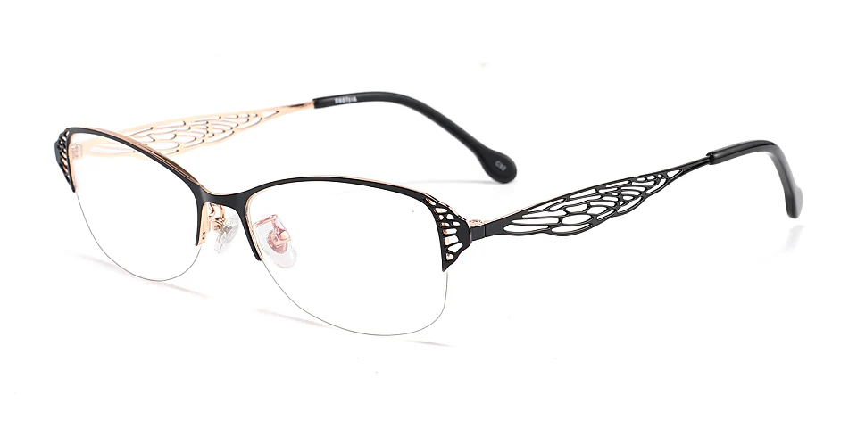 Shilo black   Metal  Eyeglasses