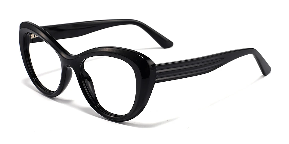 Josi black   Plastic  Eyeglasses