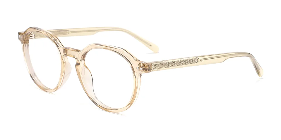 Chrissie champagne   Plastic  Eyeglasses