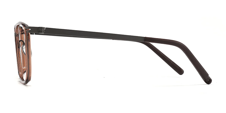 Marin brown   Plastic  Eyeglasses