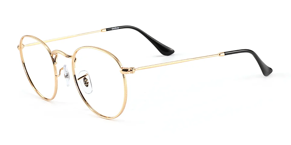 Joslyn gold   Metal  Eyeglasses