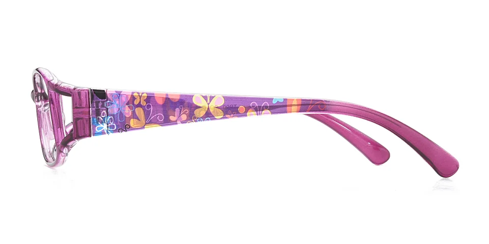 Agnes purple   TR90  Eyeglasses