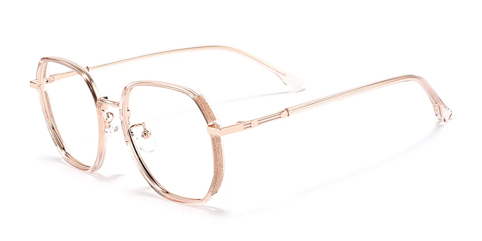 Love champagne   Plastic  Eyeglasses