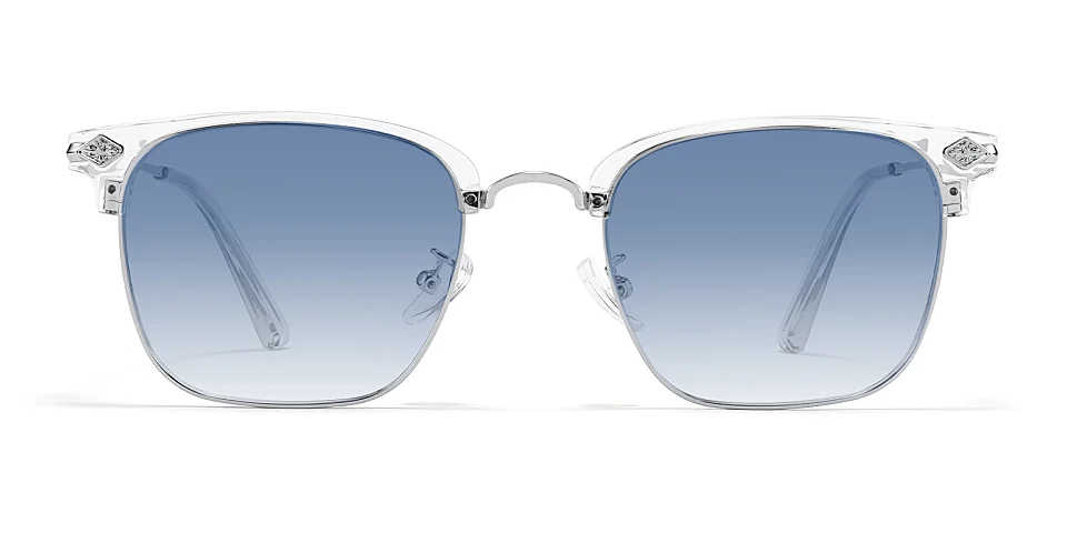 Emeka clear silver   Metal  Sunglasses