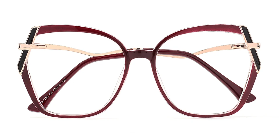 Meral burgundy   TR90  Eyeglasses