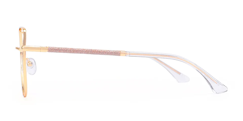 Halo gold   Metal  Eyeglasses