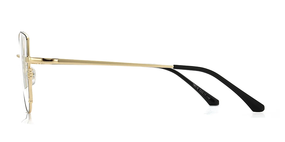 Hailey gold   Metal  Eyeglasses