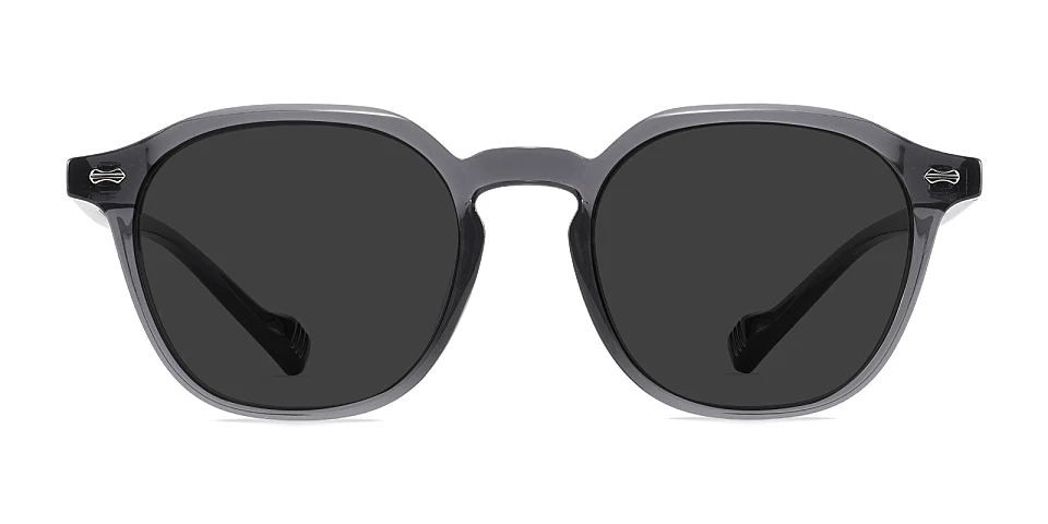 Devin grey   Plastic  Sunglasses