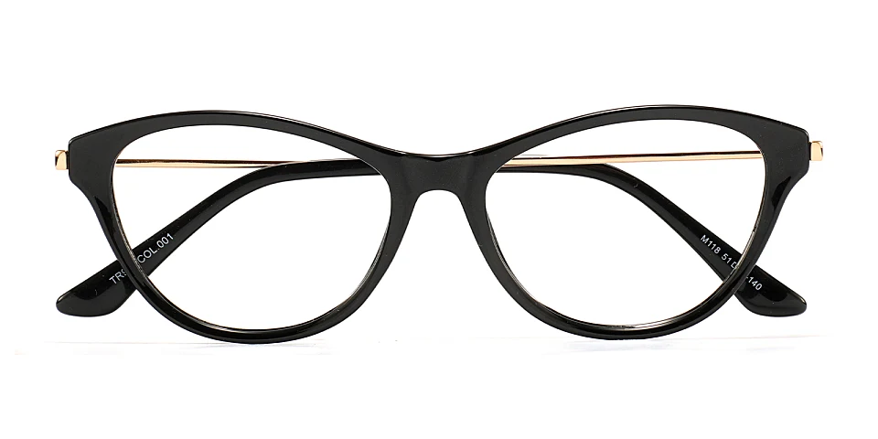 Yilia black   TR90  Eyeglasses