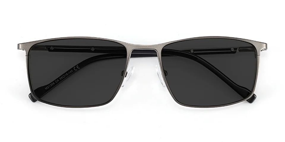 Aaron grey   Metal  Sunglasses