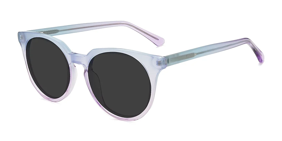 Ida blue purple   Acetate  Sunglasses