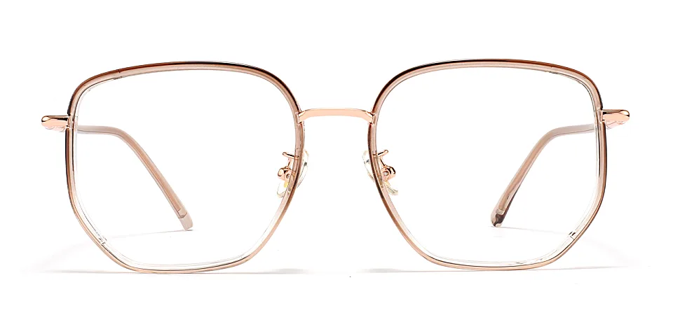 Vicky champagne   Plastic  Eyeglasses