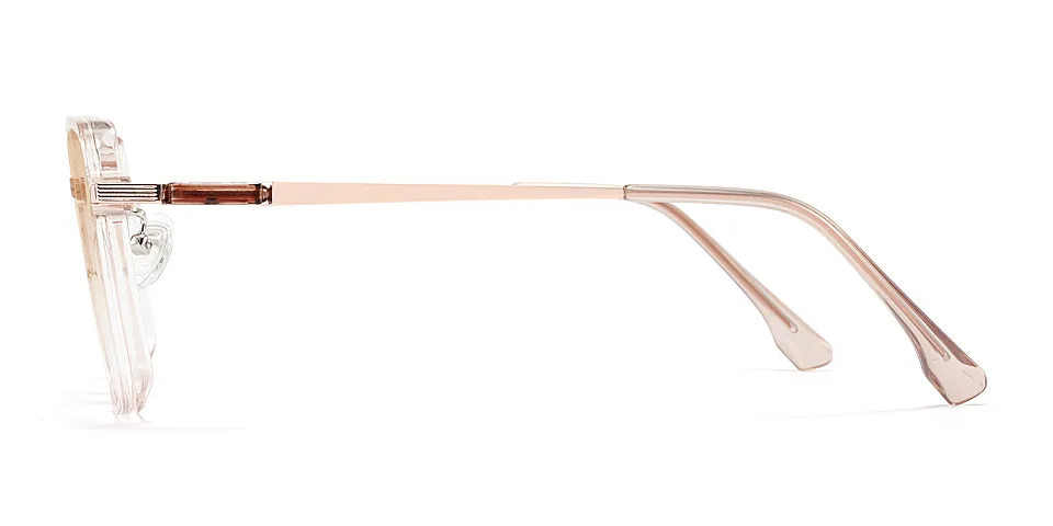 Sandy champagne   Plastic  Sunglasses