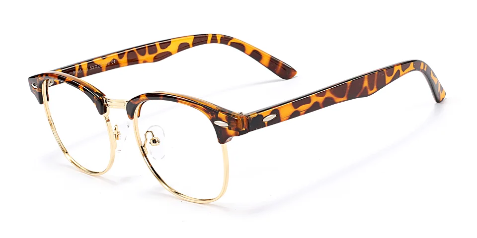 Sigrid warm tortoise gold   Plastic  Eyeglasses