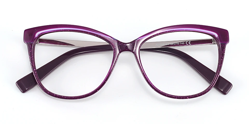 Belinda purple   Acetate  Eyeglasses