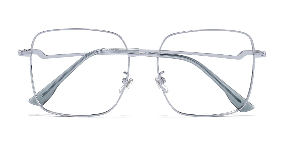 Dorothy silver   Metal  Eyeglasses