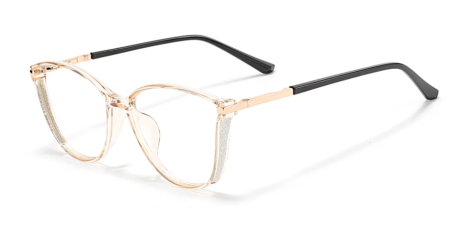 Darleen champagne   Plastic  Eyeglasses