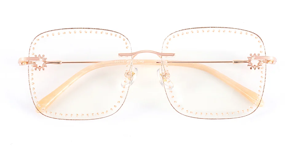 Super Star rose gold   Metal  Eyeglasses