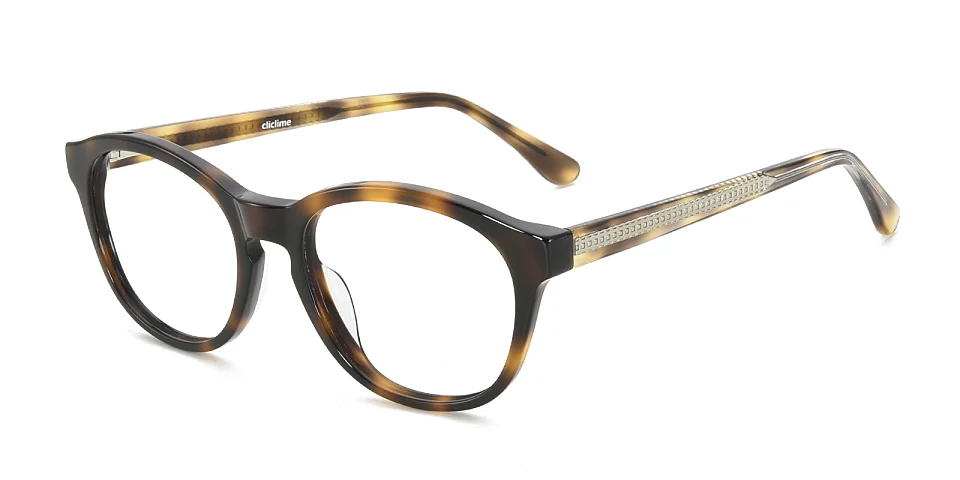 Eva warm tortoise   Acetate  Eyeglasses