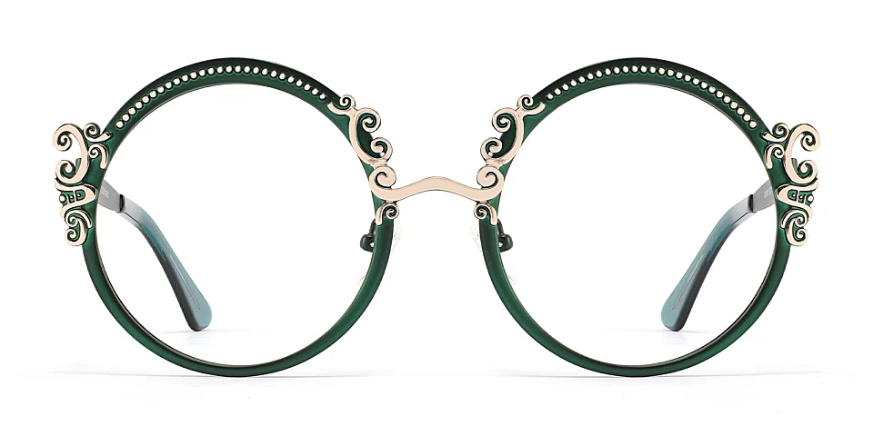 Juliet green   Metal  Eyeglasses