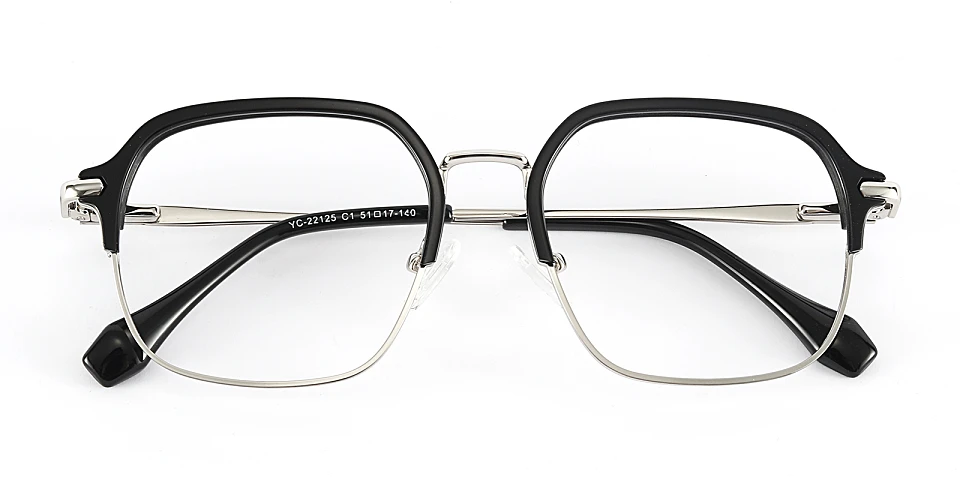 Lorene black   Metal  Eyeglasses