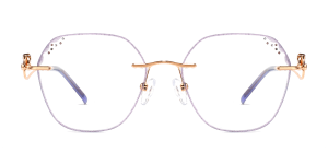 Eyeglasses_Grey Purple
