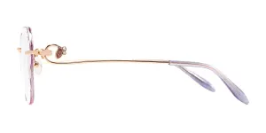 Eyeglasses_Grey Purple