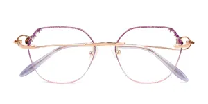 Eyeglasses_Grey Purple