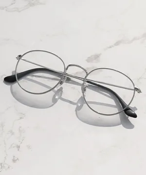 Joslyn silver   Metal  Eyeglasses, model view