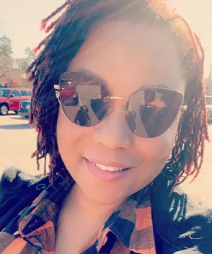 Hailey gold   Metal  Sunglasses, model view