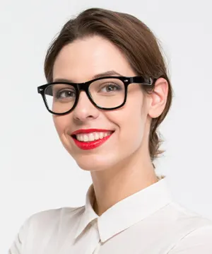 Dale black   TR90  Eyeglasses, model view