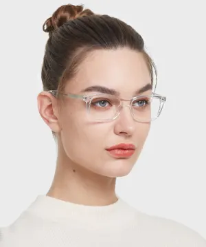 Nora clear   TR90  Eyeglasses, model view