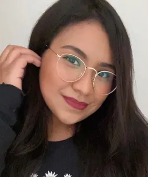 Joslyn gold   Metal  Eyeglasses, model view