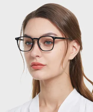 Kyle black   TR90  Eyeglasses, model view