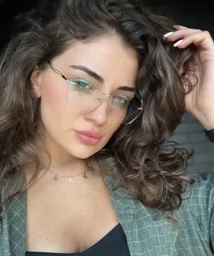 Bling silver   Metal  Eyeglasses, model view