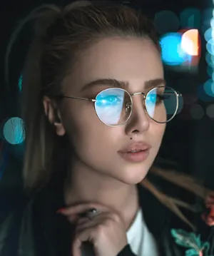 Joslyn gold   Metal  Eyeglasses, model view