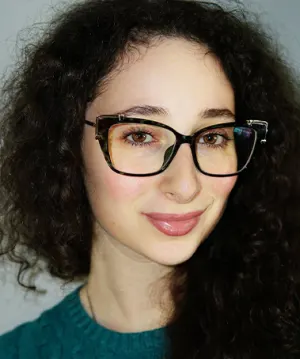 Loup black   Plastic  Eyeglasses, model view